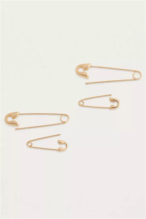 safety pin earrings cheap monday.